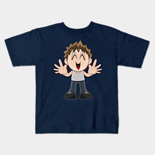 happy cute boy Kids T-Shirt